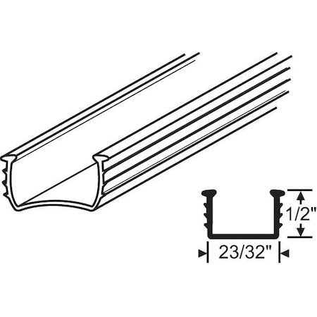 Strybuc Black Vinyl Glazing Channel 900-21729NS